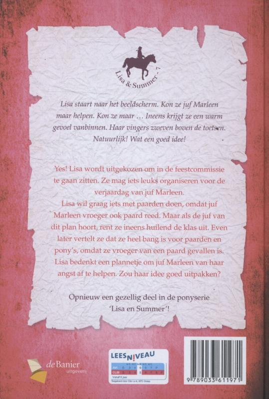 Achterkant van 7 Op zoek naar Rosie