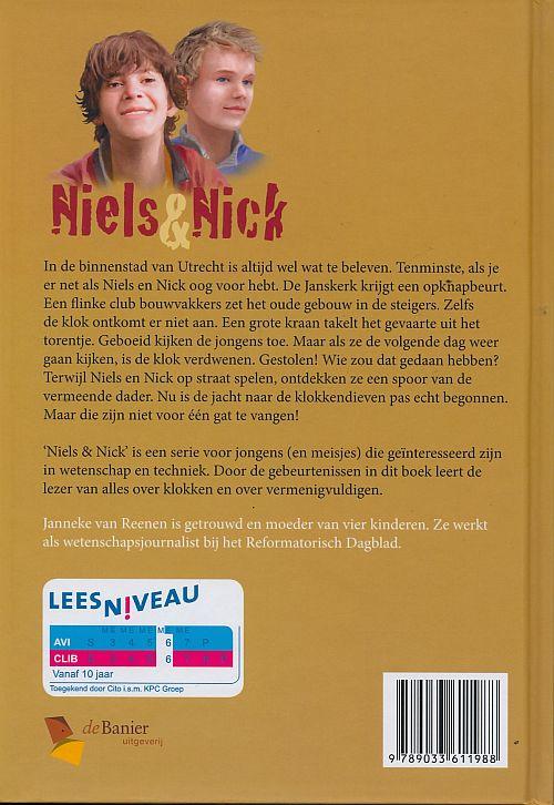 Achterkant van 2 Race tegen de klok