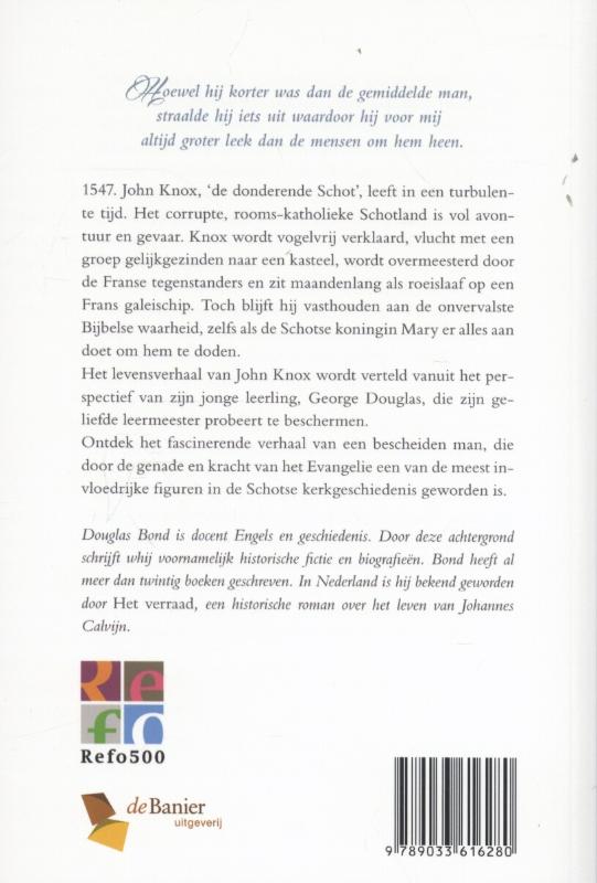Achterkant van De leermeester