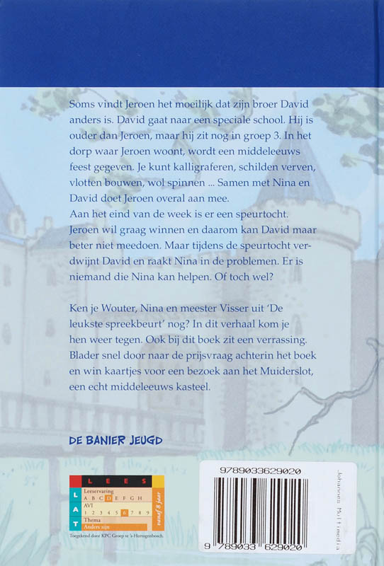 Achterkant van Wie redt Nina