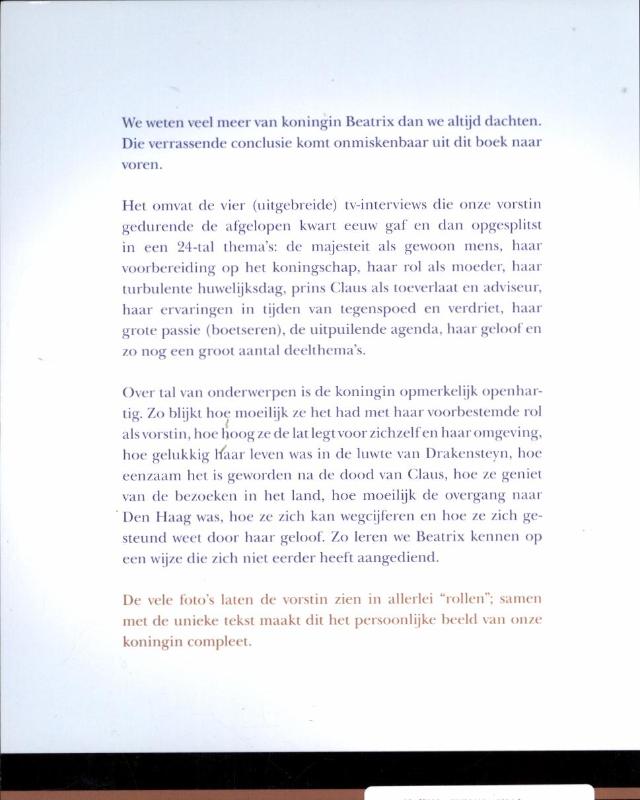 Achterkant van Openhartig