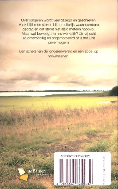 Achterkant van De hunkerende generatie