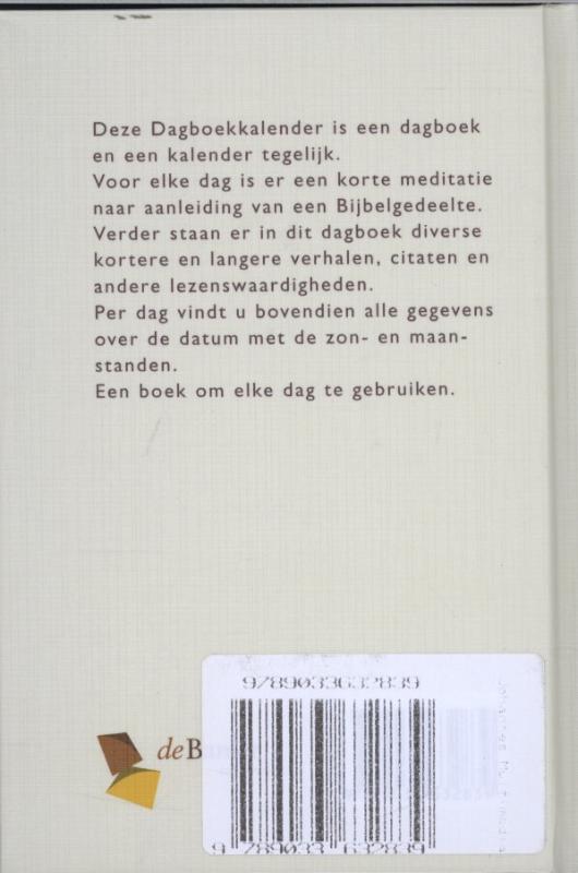 Achterkant van 2013