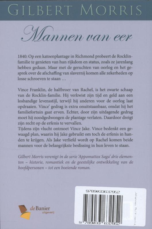 Achterkant van Mannen van eer