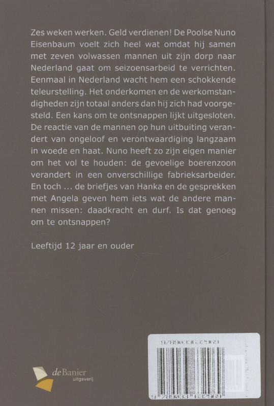 Achterkant van Slaaf voor een seizoen