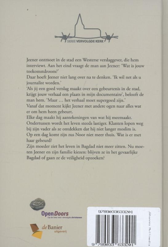 Achterkant van Live uit Bagdad
