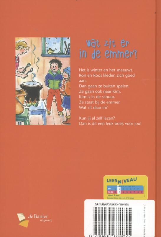 Achterkant van Wat zit er in de emmer?