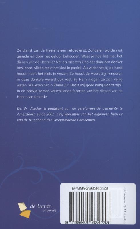 Achterkant van Het dienen van de Heere