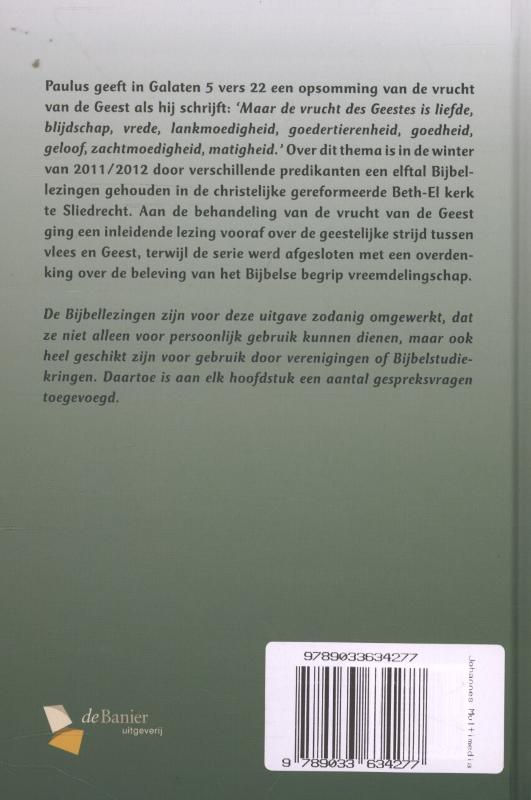 Achterkant van Uw vrucht is uit mij gevonden