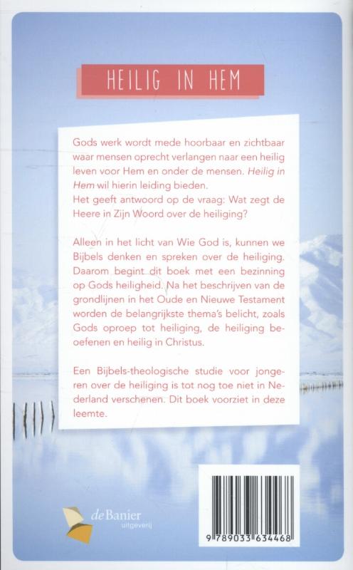 Achterkant van Heilig in Hem
