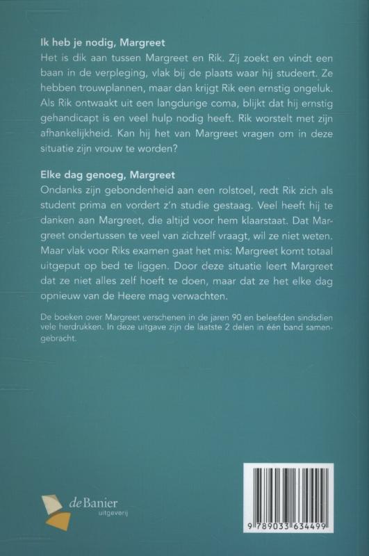 Achterkant van Hou vol Margreet!