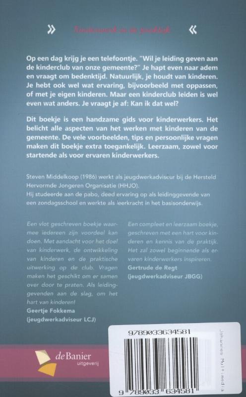 Achterkant van Als een kind