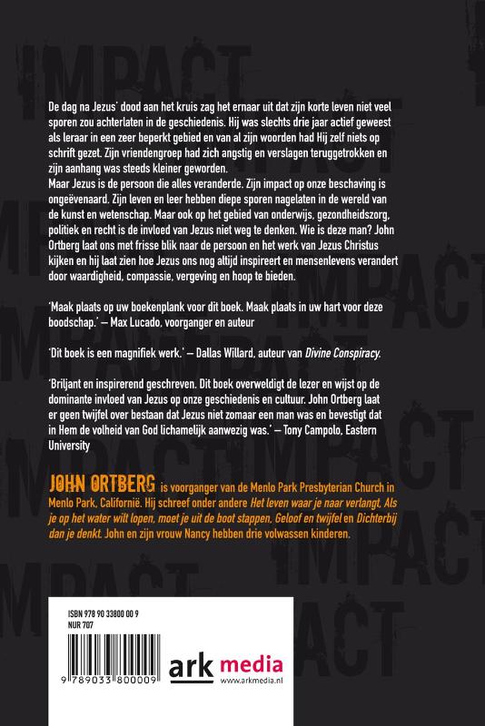Achterkant van Impact