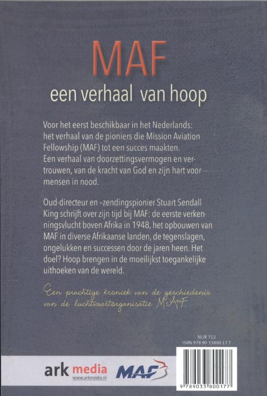 Achterkant van Maf