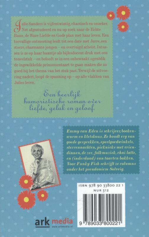 Achterkant van Elke dag prinsessentaart