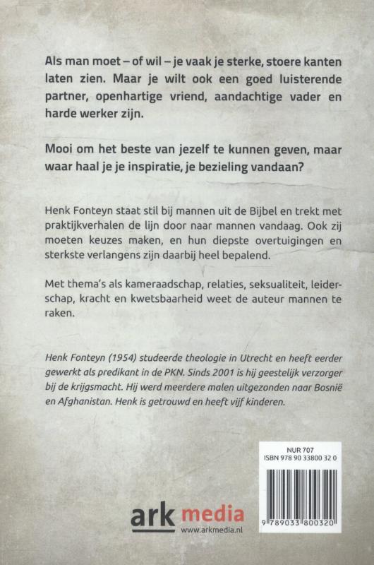 Achterkant van Man wat bezielt je!
