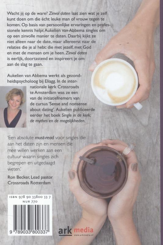 Achterkant van Zinvol daten