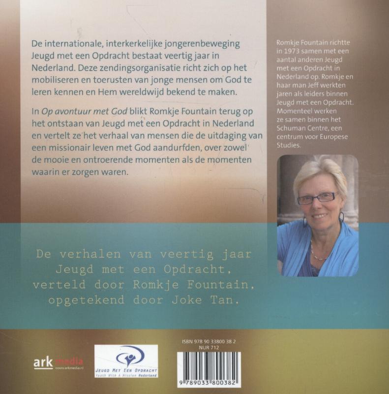 Achterkant van Op avontuur met God