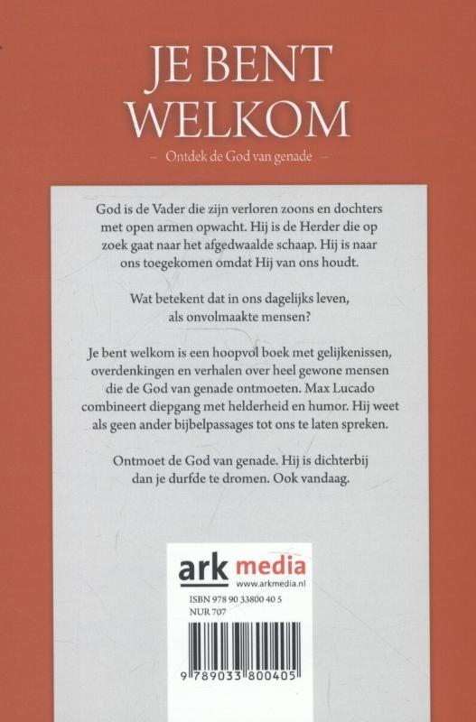 Achterkant van Je bent welkom