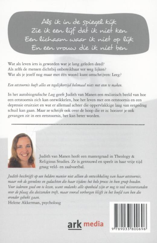Achterkant van Leeg