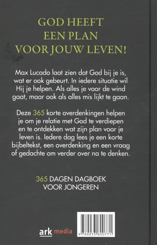 Achterkant van One god one plan one life