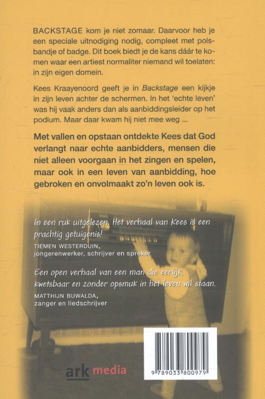 Achterkant van Backstage