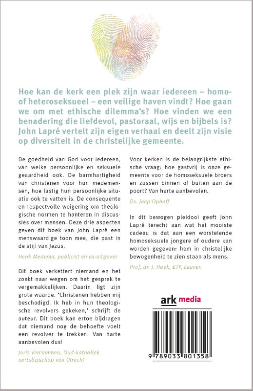 Achterkant van De veilige kerk