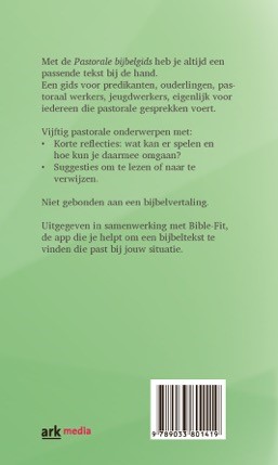 Achterkant van Pastorale bijbelgids