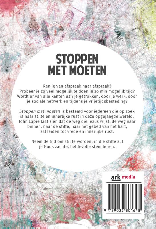 Achterkant van Stoppen met moeten