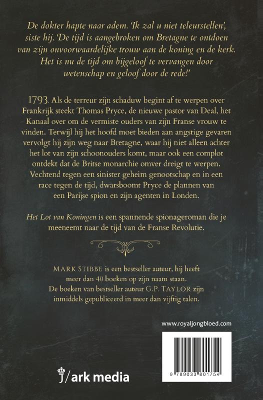 Achterkant van Het lot van koningen