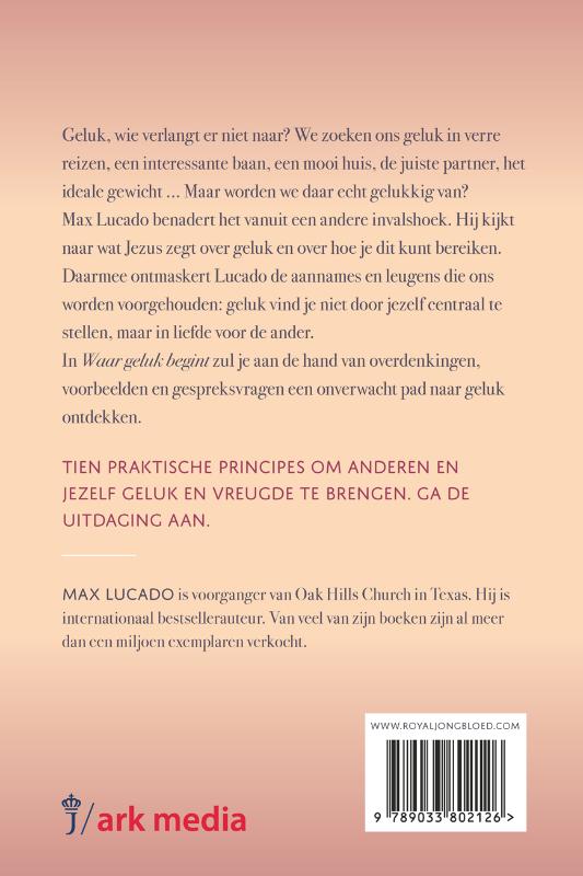 Achterkant van Waar geluk begint
