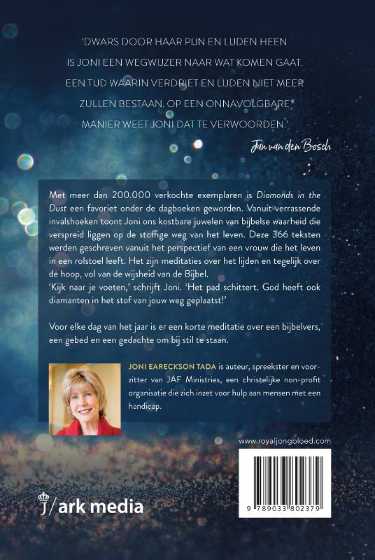 Achterkant van Diamanten in het stof