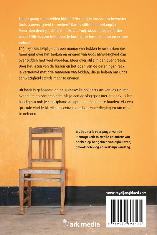 Achterkant van Stil, mijn ziel