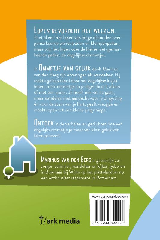 Achterkant van Ommetje van geluk