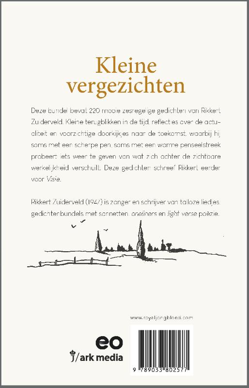 Achterkant van Kleine vergezichten