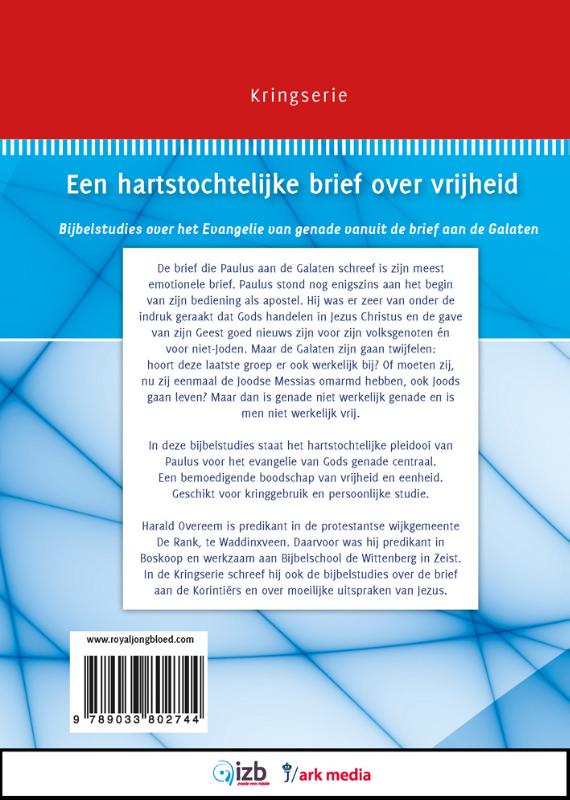 Achterkant van Een hartstochtelijke brief over vrijheid
