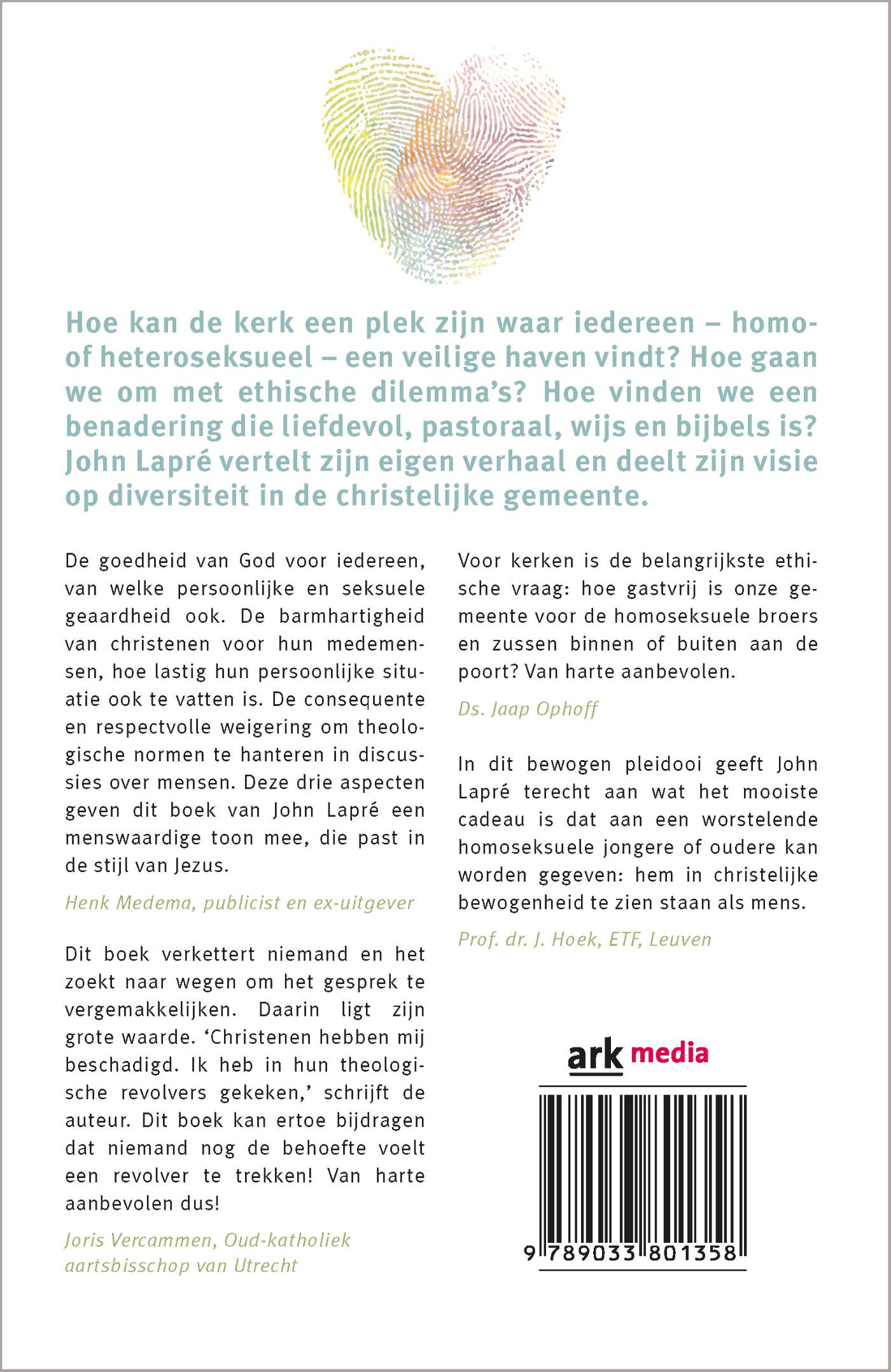 Achterkant van De veilige kerk
