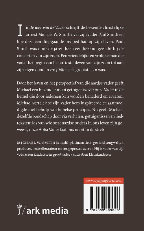 Achterkant van De weg van de Vader