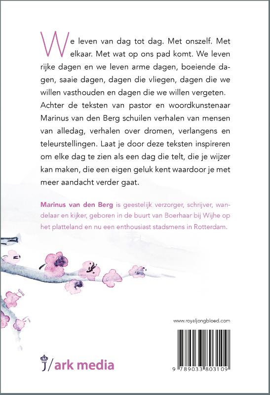 Achterkant van Elke dag is een dag