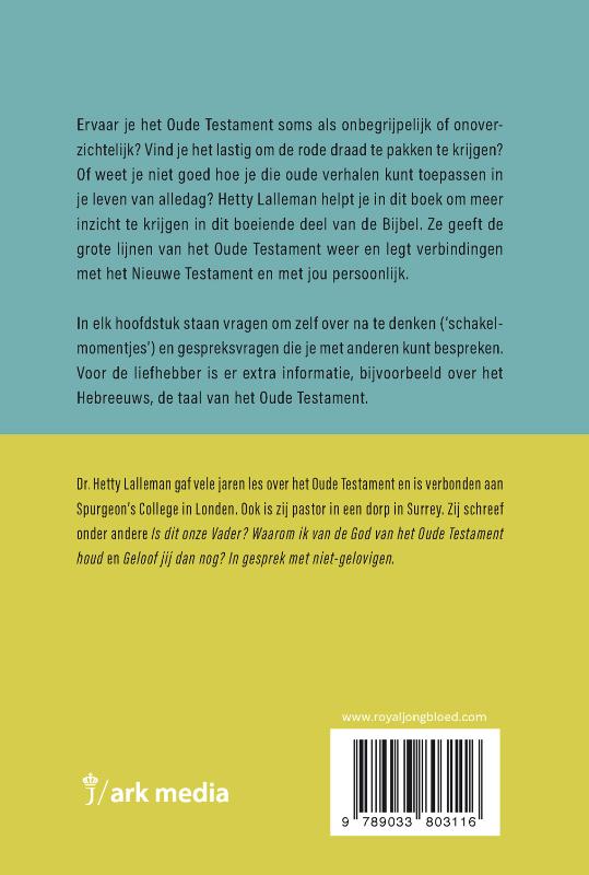 Achterkant van Quickscan van het Oude Testament