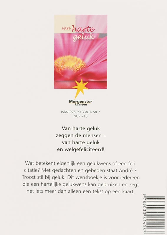 Achterkant van Van harte geluk