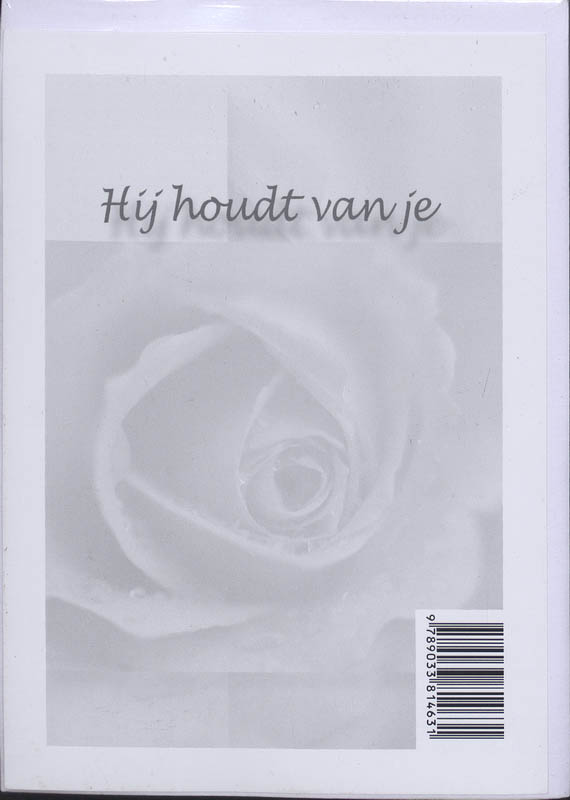 Achterkant van Hij houdt van je set 6 ex