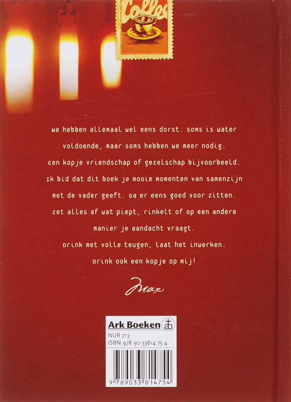 Achterkant van Cappuccino