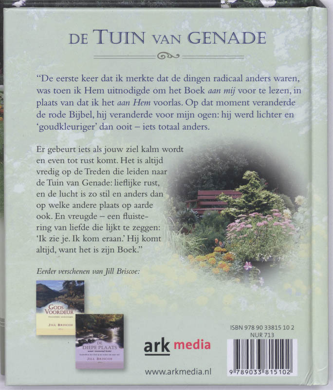 Achterkant van De tuin van genade