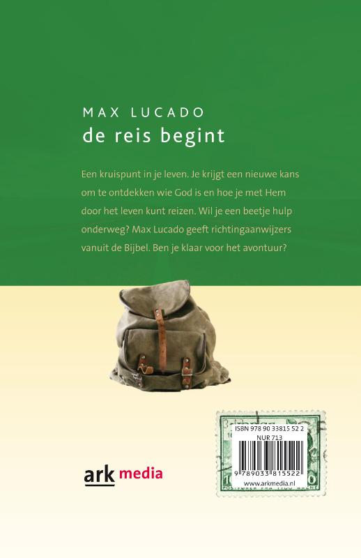 Achterkant van De reis begint
