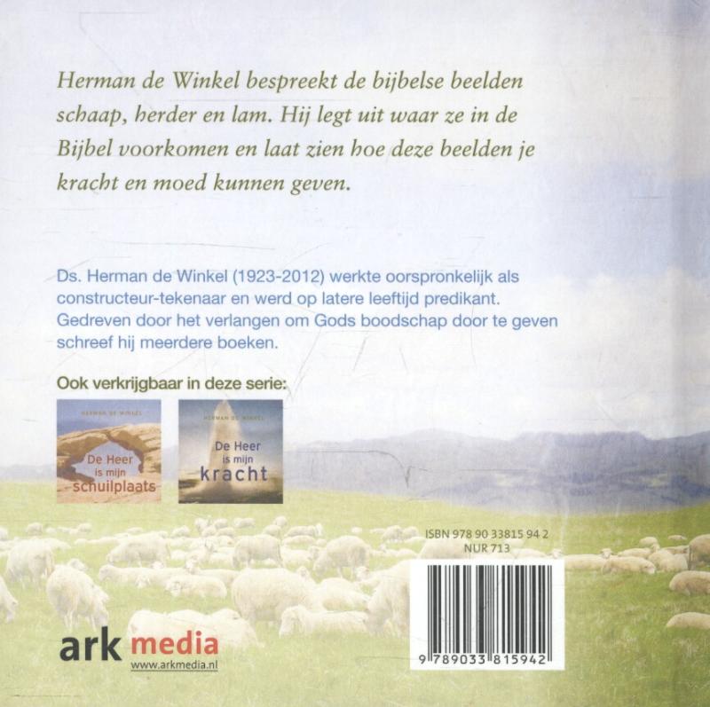 Achterkant van De Heer is mijn herder