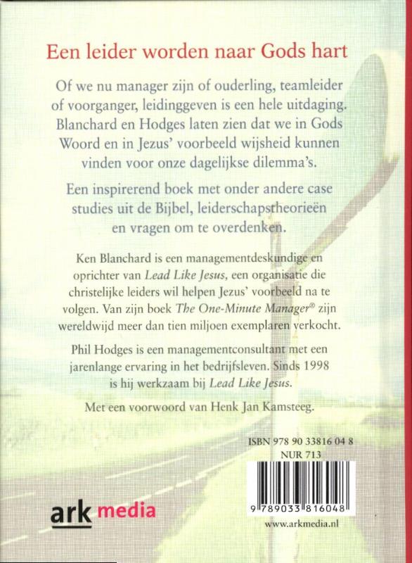 Achterkant van Een leider worden naar Gods hart