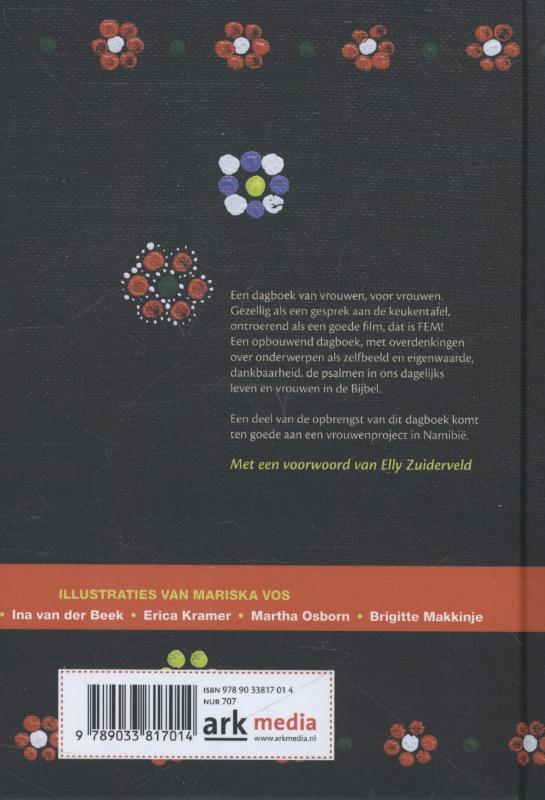 Achterkant van FEM! Dagboek