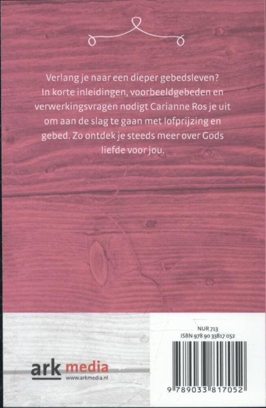 Achterkant van Gebeden voor vrouwen