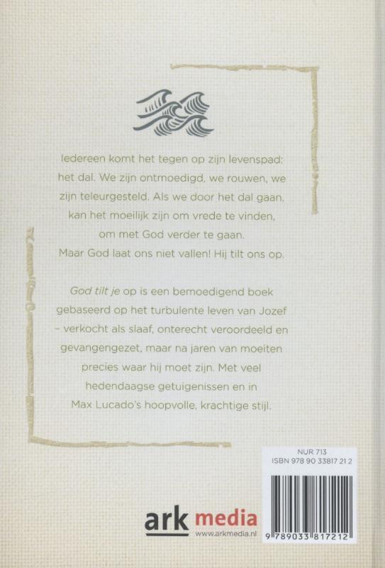Achterkant van God tilt je op